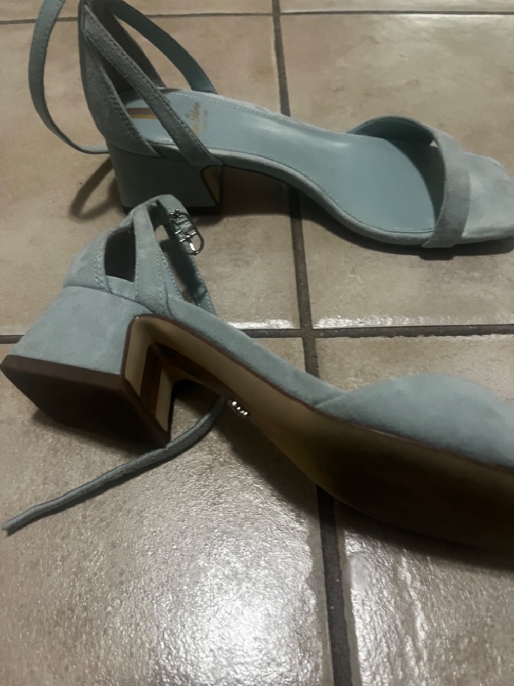 Sam Edelman heeled sandals size 5 - Picture 4 of 6